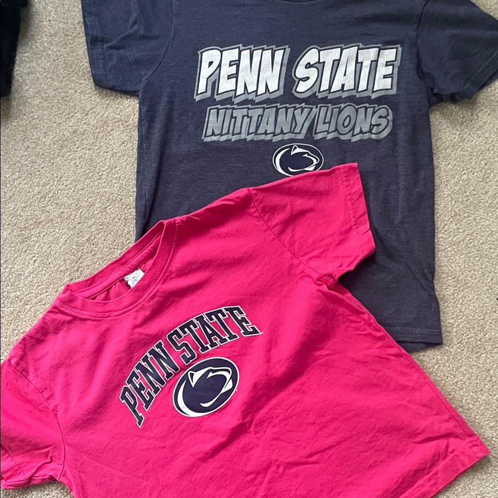 Rivalry Threads Penn State Kids Tee - Set of 2 | Pink & Navy‎